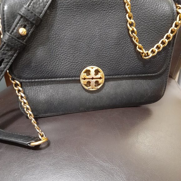 Tori Burch Leather Crossbody Purse - Picture 4 of 7